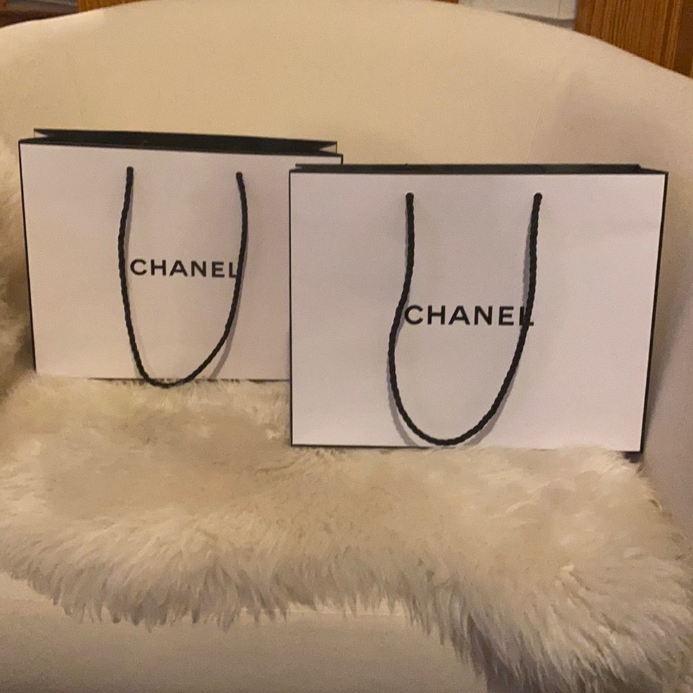 CHANEL shopping bags